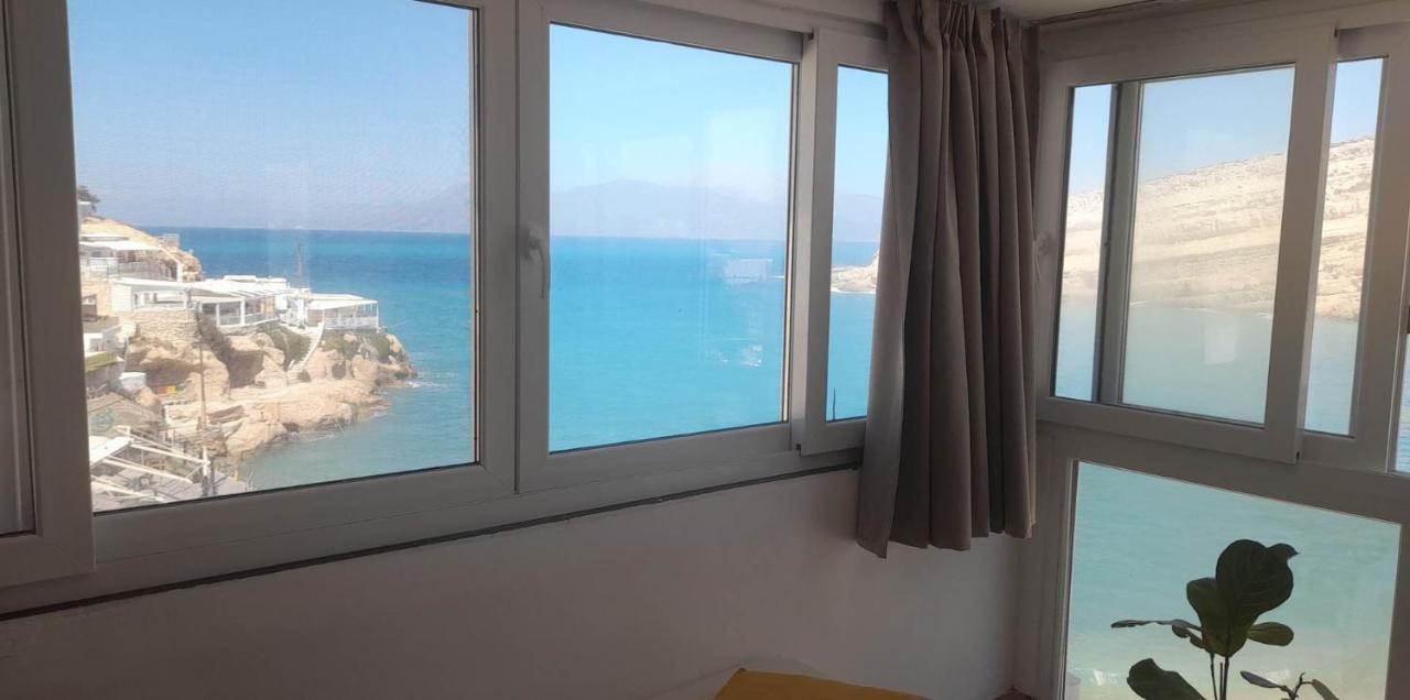 Beach View Matala Luaran gambar