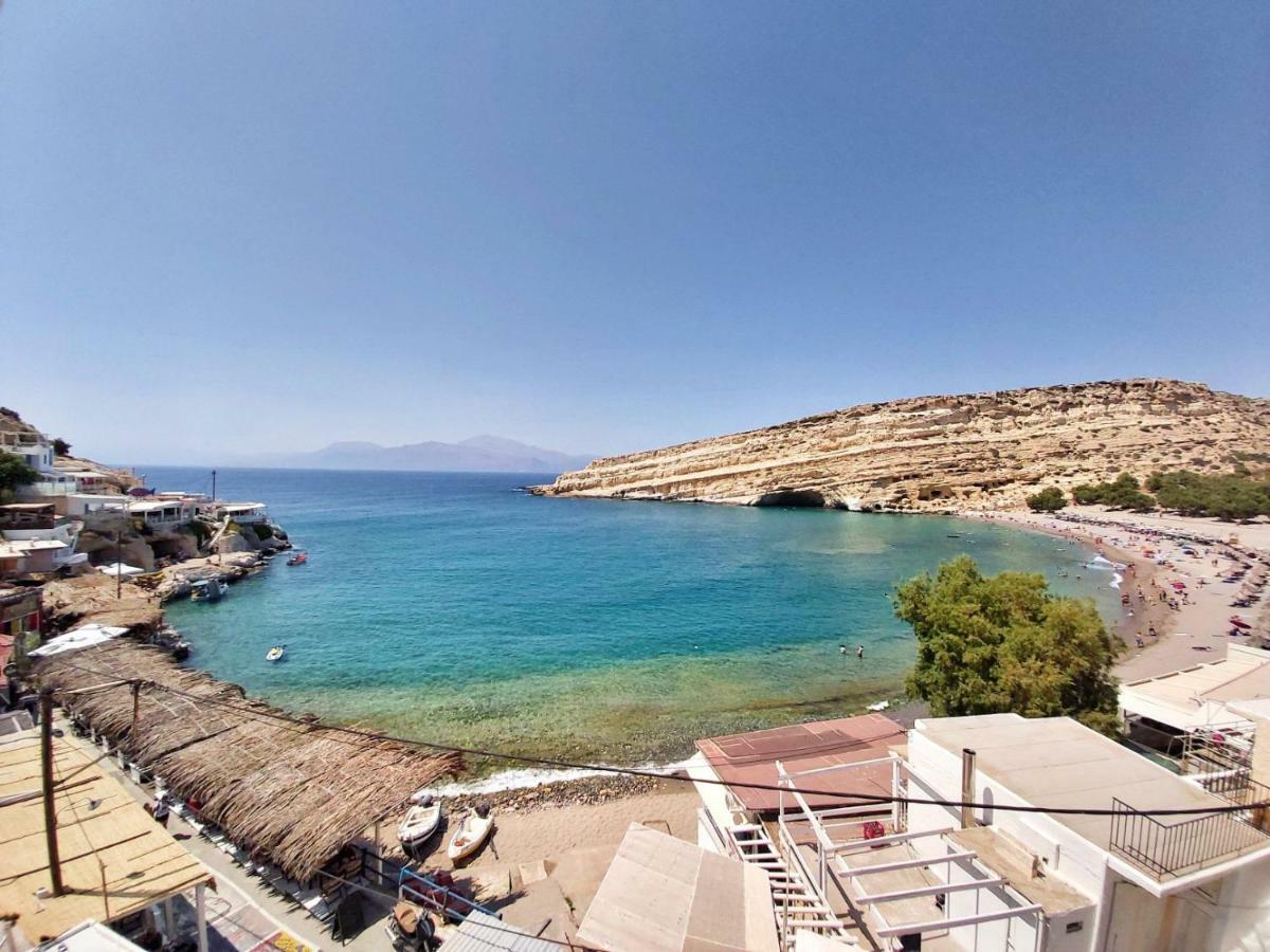 Beach View Matala Luaran gambar